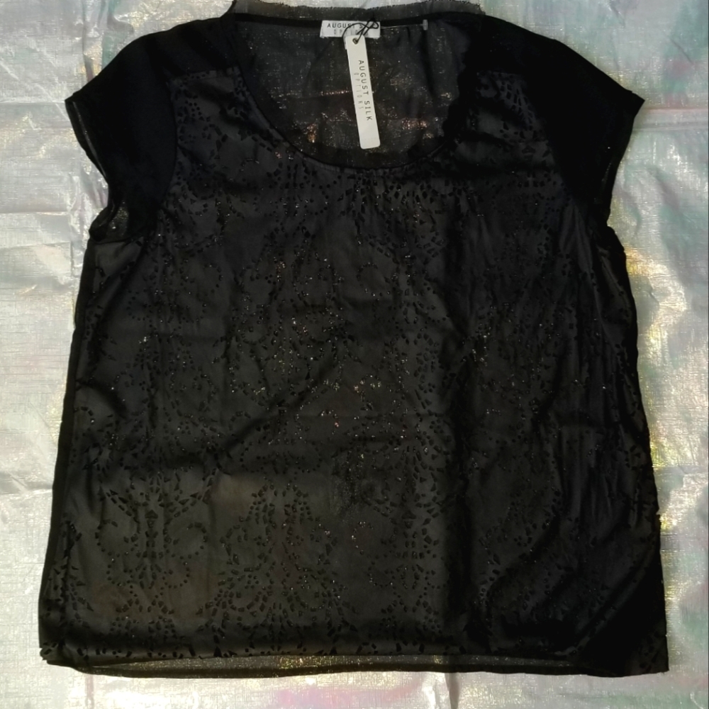 August Silk Options Lace top
